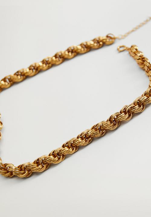 MANGO - Necklace annie - gold