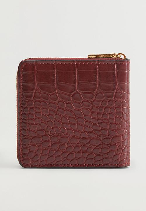 MANGO - Wallet m  cosimo - maroon