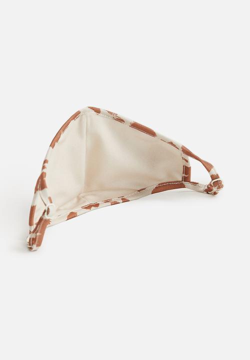 MANGO - Face mask  - brown 