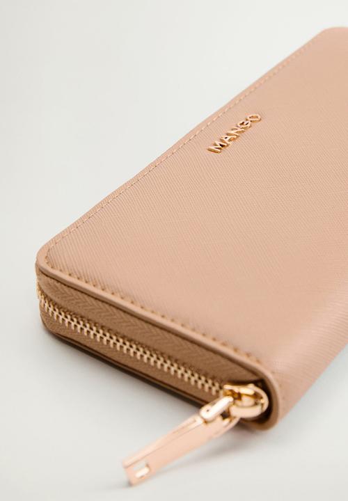 MANGO - Wallet g bolan  - brown