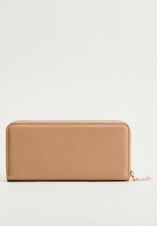 MANGO - Wallet g bolan  - brown