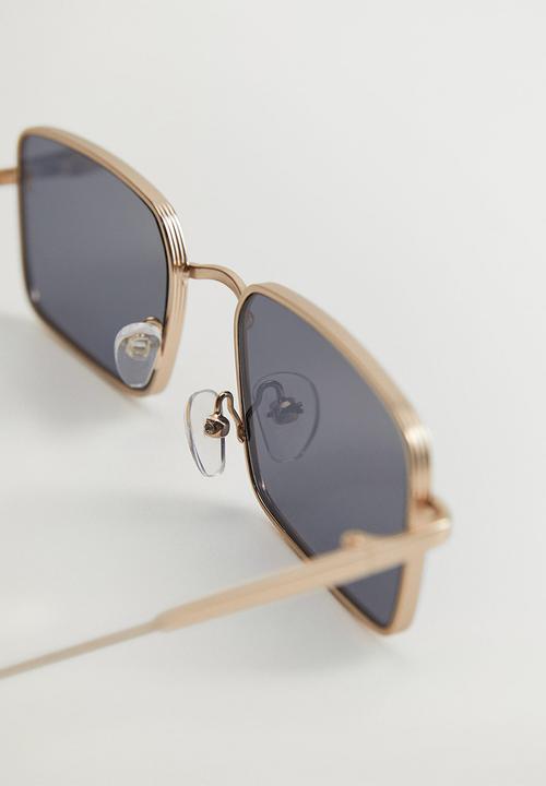 MANGO - Sunglasses penny - gold