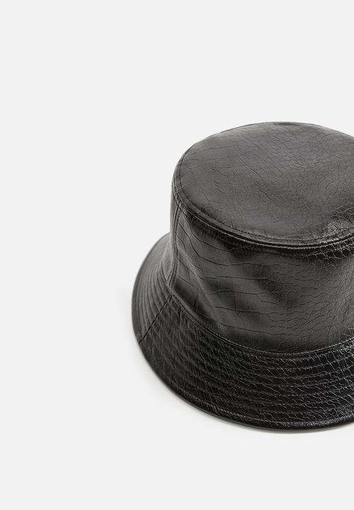 MANGO - Hat coco - black