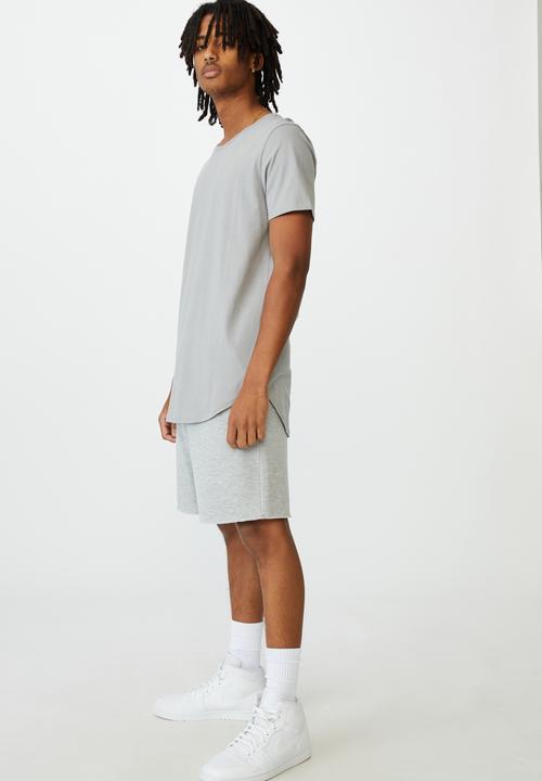 Factorie - Curved T-shirt - steel