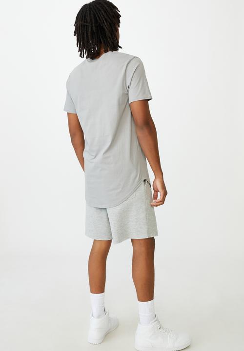 Factorie - Curved T-shirt - steel