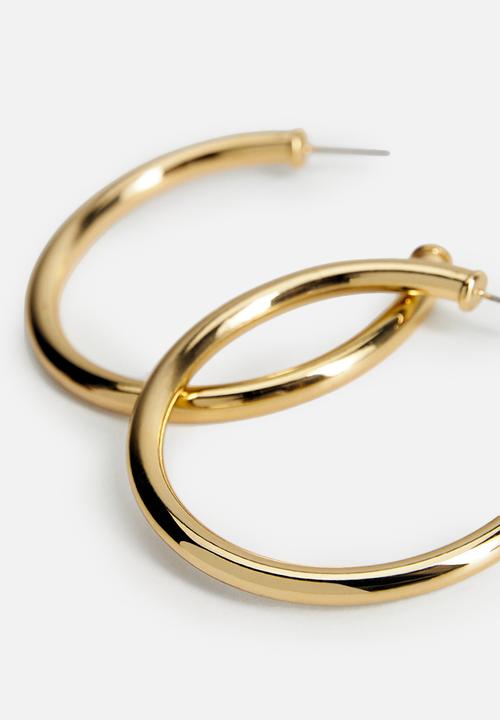 MANGO - Earrings ursula - gold