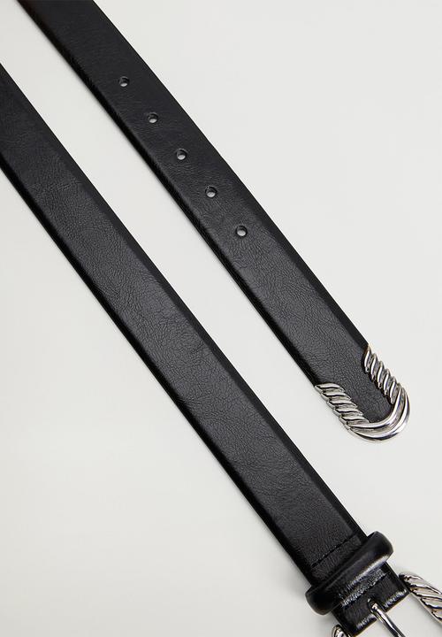 MANGO - Belt colette - black