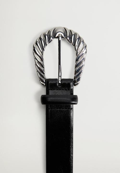 MANGO - Belt colette - black