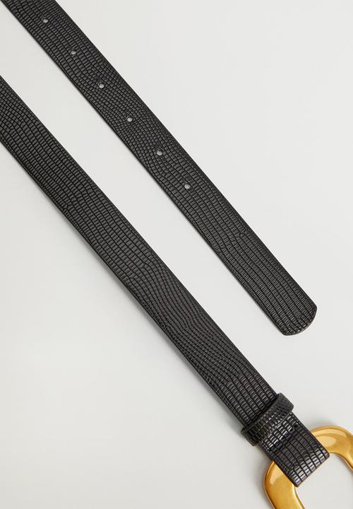 MANGO - Belt bite - black