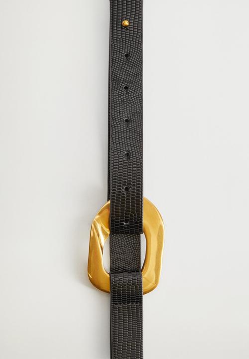 MANGO - Belt bite - black