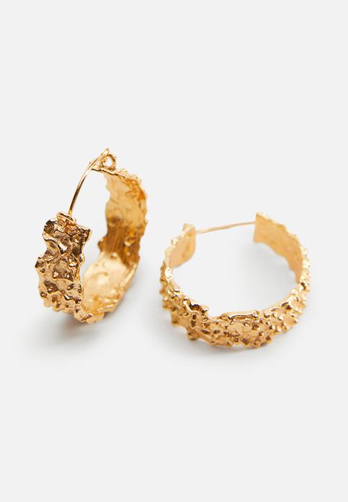 MANGO - Earrings aris - gold