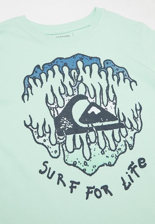 Quiksilver - Moon child short sleeve tee - blue