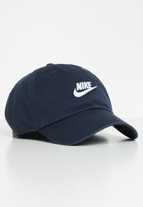 Nike - Nike futura wash cap - black & white 