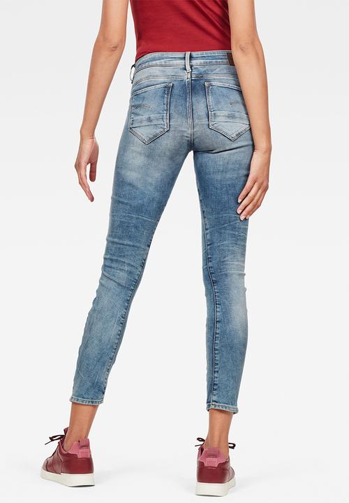 G-STAR - Arc 3d mid skinny - medium aged