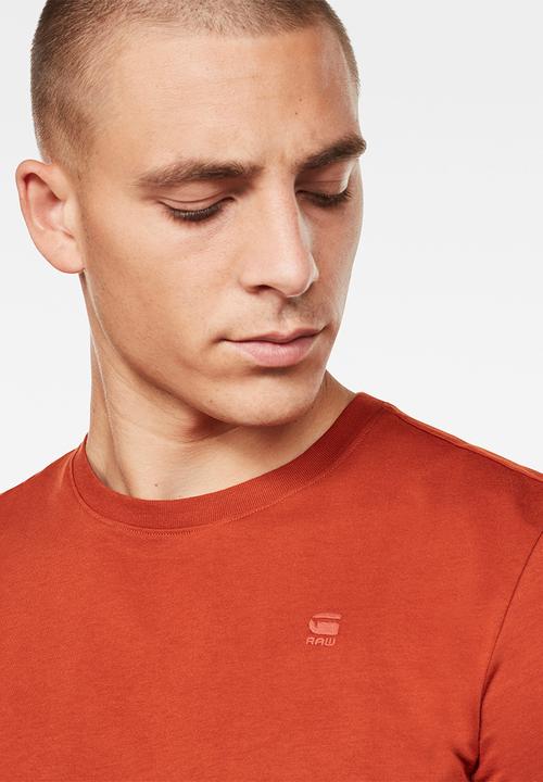 G-STAR - Base-s r t s\s - cinnamon orange