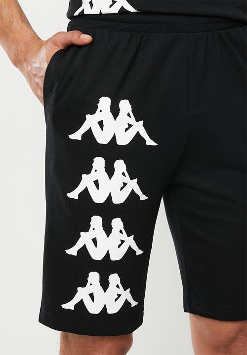 KAPPA - Authentic symul shorts - black & white