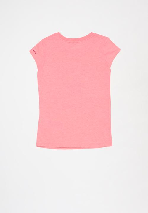 Converse - Cnvg marle print cp box tee - pink