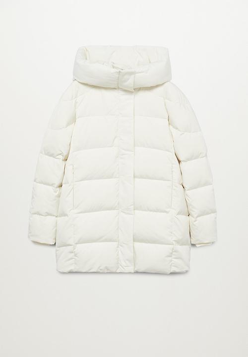 MANGO - Anorak Tokyo - white