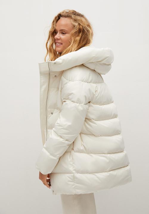 MANGO - Anorak Tokyo - white