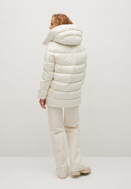MANGO - Anorak Tokyo - white