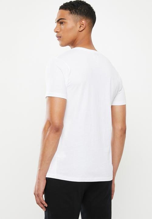KAPPA - Authentic starot tee - white & black