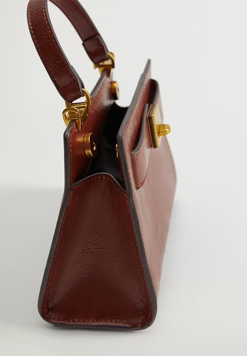 MANGO - Bag mch odon - brown