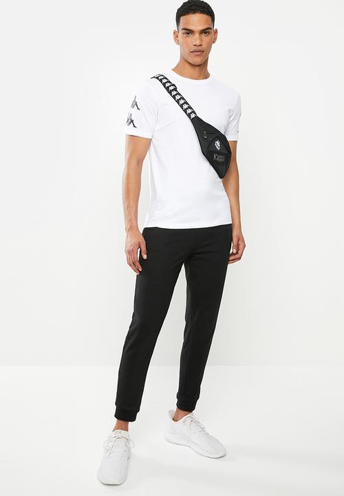 KAPPA - Authentic reser tee - white & black