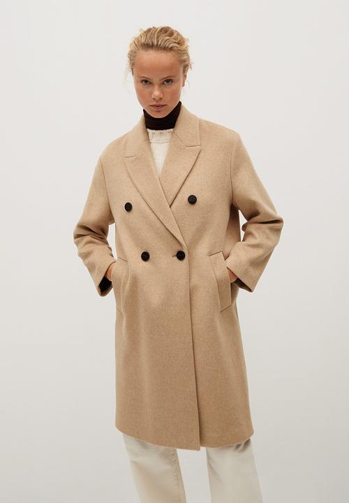 MANGO - Coat bartoli - medium brown
