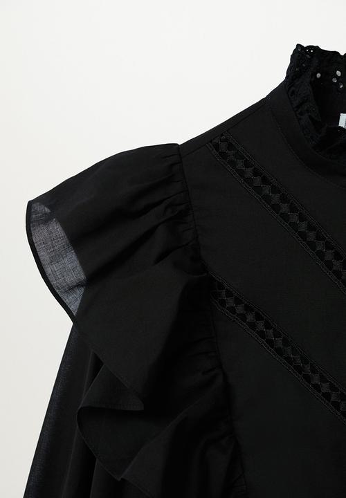 MANGO - Blouse roma - black