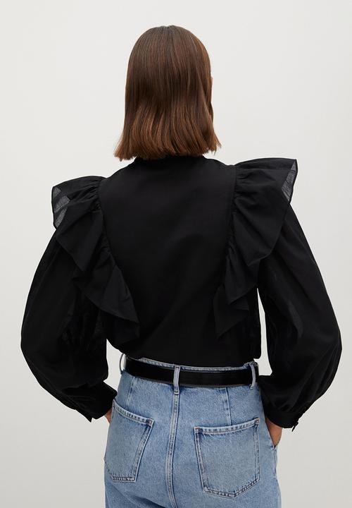MANGO - Blouse roma - black