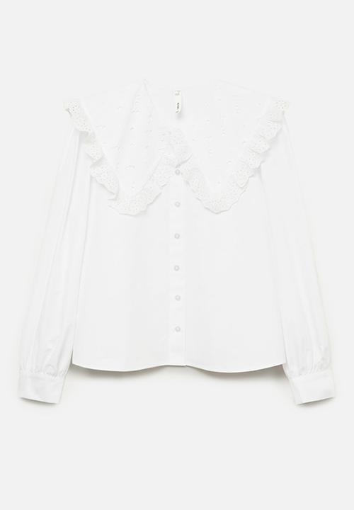 MANGO - Blouse baby - white