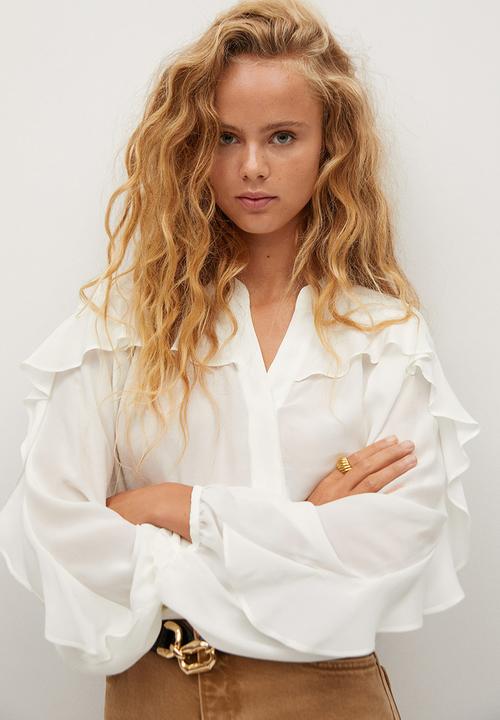 MANGO - Blouse dream - white