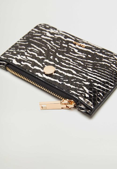 MANGO - Card holder m  maud  - black