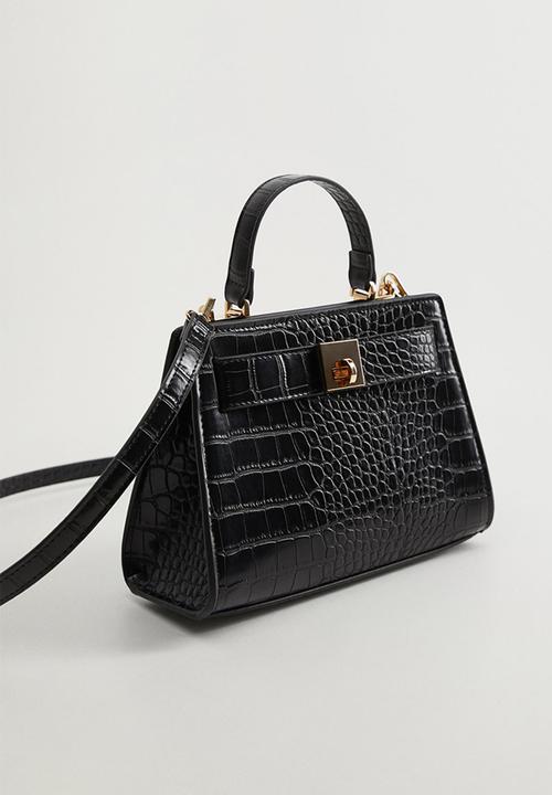 MANGO - Bag mch odon - black