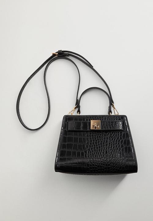 MANGO - Bag mch odon - black