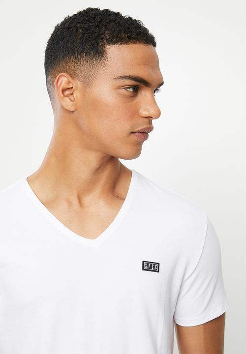 S.P.C.C - Hayne signature v-neck T-shirt - optical white