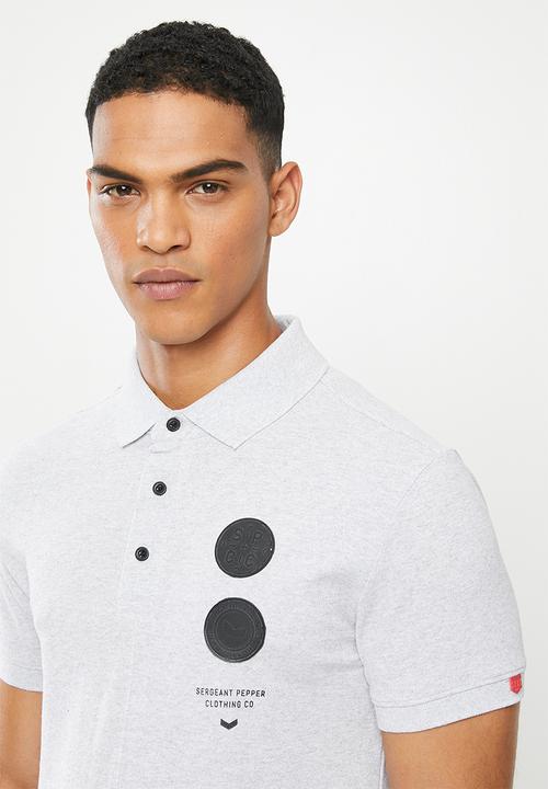 S.P.C.C - Saxon fashion golfer polo - ice melange