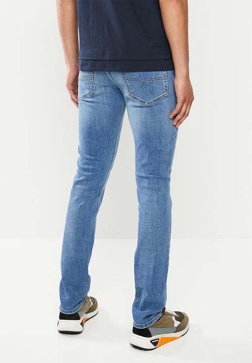 Diesel  - D-luster slim fit jeans - blue
