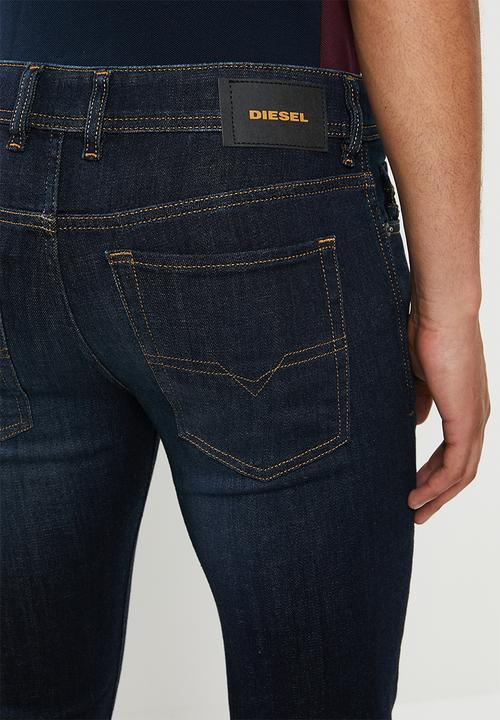 Diesel  - Sleenker-x skinny jeans - blue