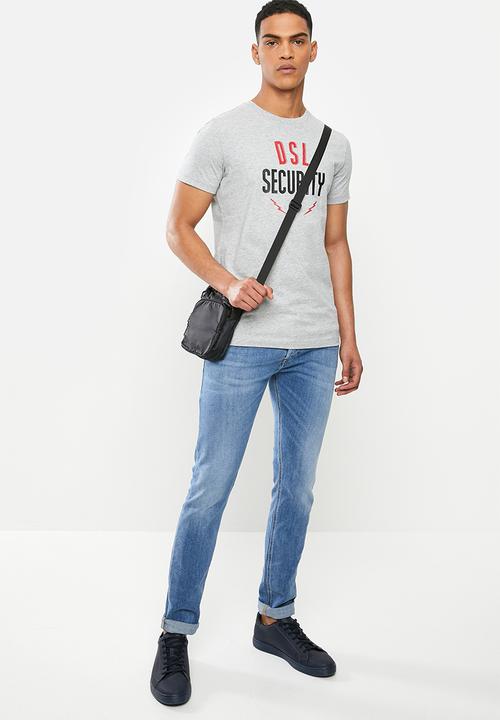 Diesel  - T-diegos T-shirt - grey