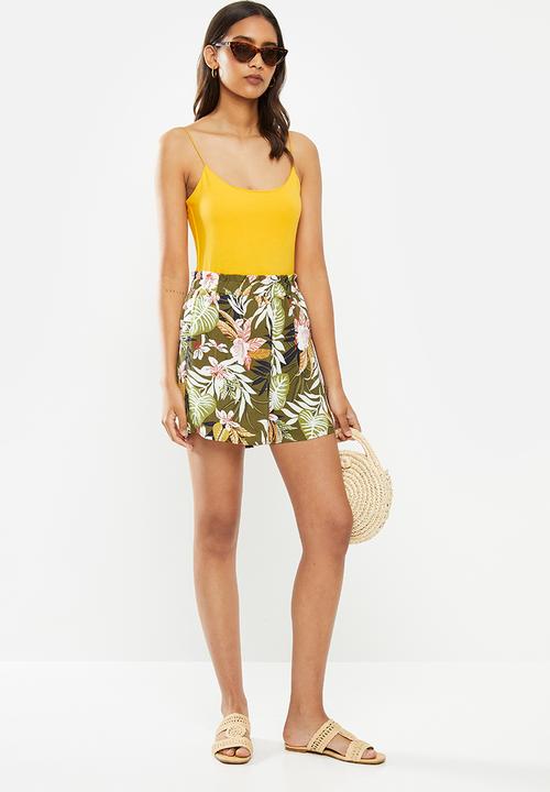 ONLY - Lizbeth paperbag shorts wvn - multi 