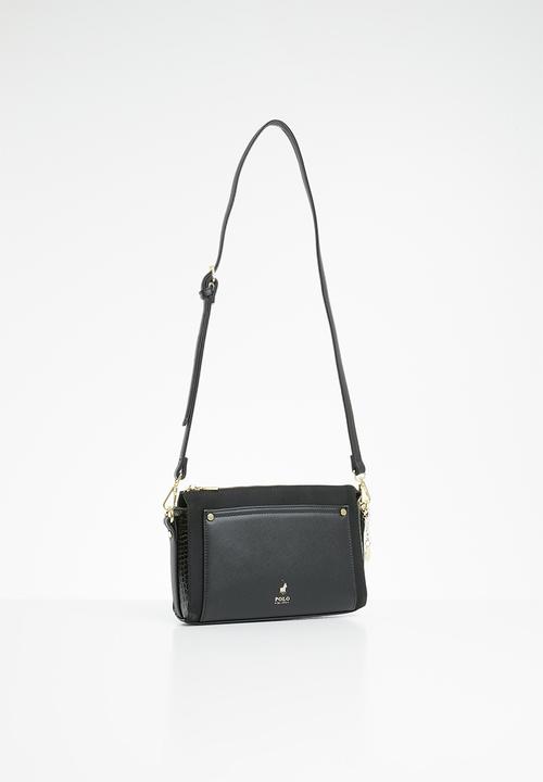 POLO - Winsor sling bag - black
