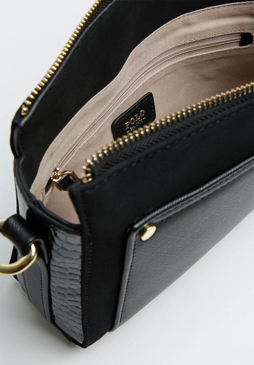 POLO - Winsor sling bag - black
