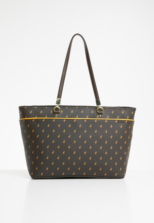 POLO - Rhapsody tote bag - brown & white