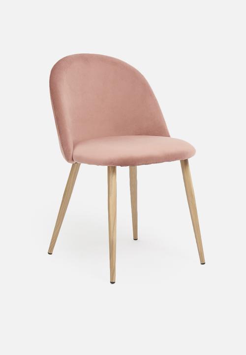 Sixth Floor - Slate dining chair - rose