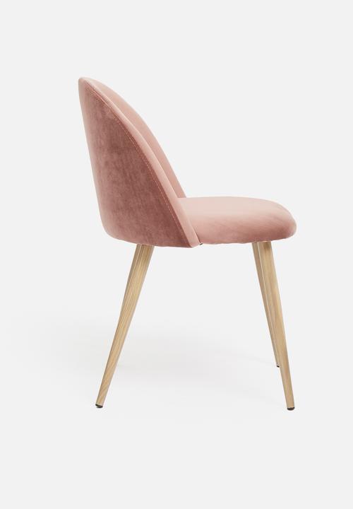 Sixth Floor - Slate dining chair - rose