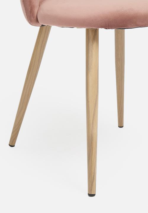 Sixth Floor - Slate dining chair - rose