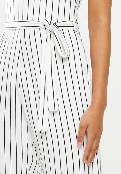 ONLY - Felia sleeveless jumpsuit - stone white