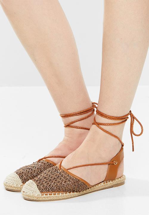 Butterfly Feet - Roxanne espadrille - brown