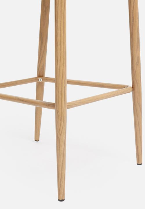 Sixth Floor - Slate kitchen stool - petrol